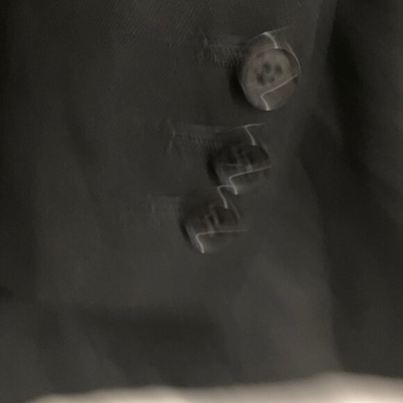 Vintage Y2K Ann Taylor Black Linen blend blazer. Size 10 EUC - Picture 5 of 5